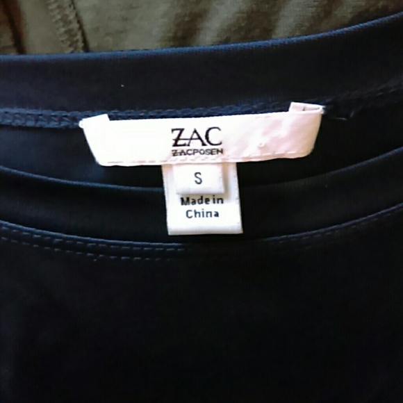 Zac Posen navy top - Picture 4 of 4